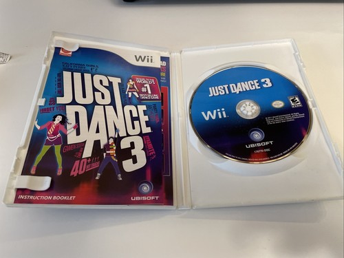 Just Dance 3 (Nintendo Wii, 2011) Complete In Box, Very Good Condition - Picture 4 of 5