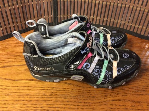 Zapatos Skechers Niñas Niño Pequeño Talla 13 Bella Bailarina Negro Multicolor F21 - Imagen 7 de 11
