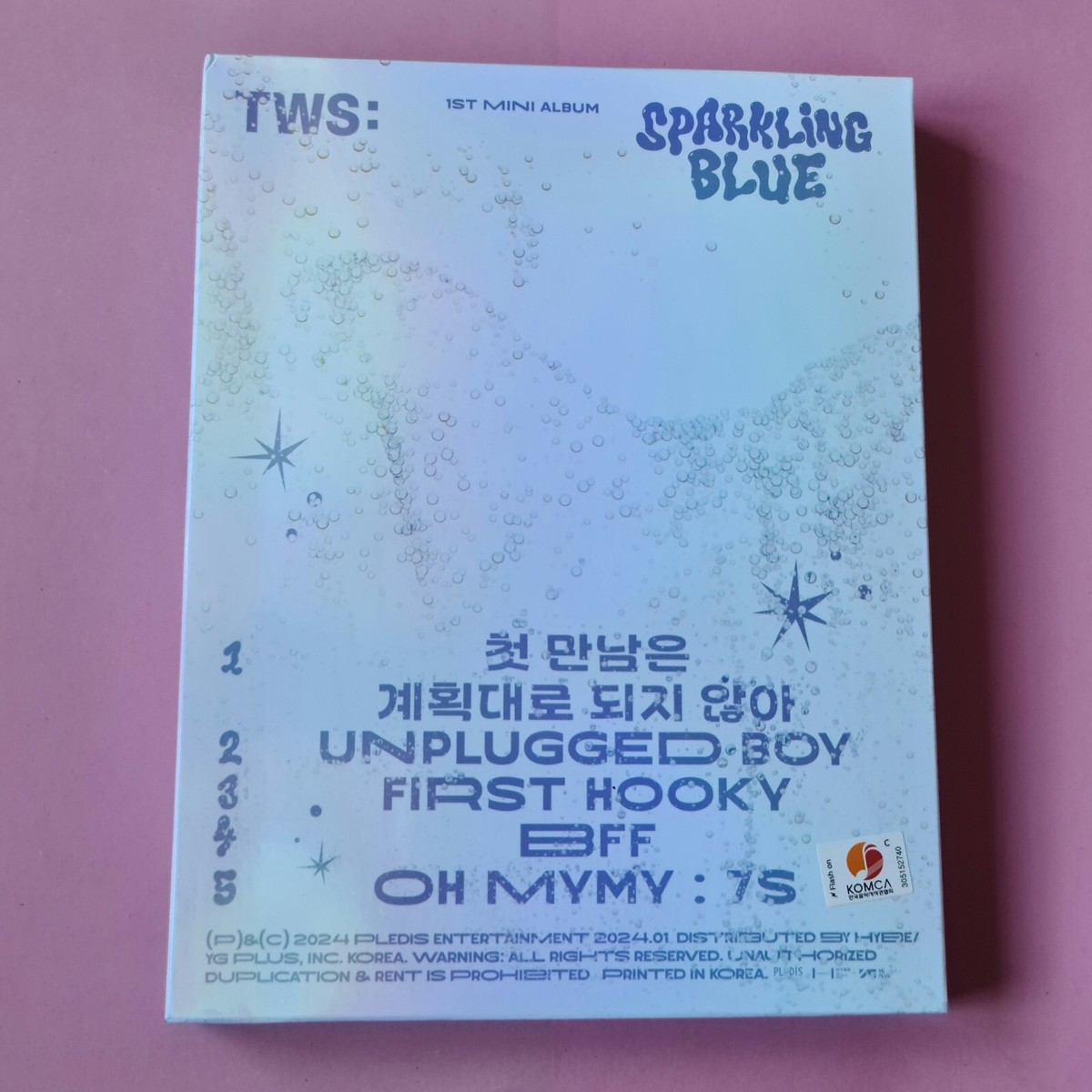 TWS Sparkling Blue (Lucky Version) + all inclusions (Unsealed) | eBay