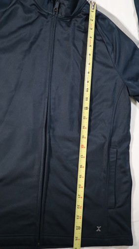 NWT XXersion Jacket Men’s Small blue zip up collared with pockets - Picture 12 of 16