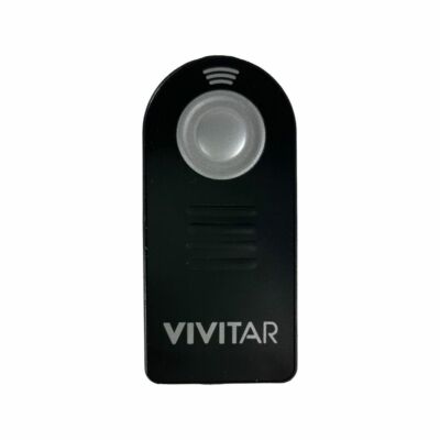 Vivitar VIV-RC6U Universal Wireless Shutter Release for Cameras & DSLRs, Black