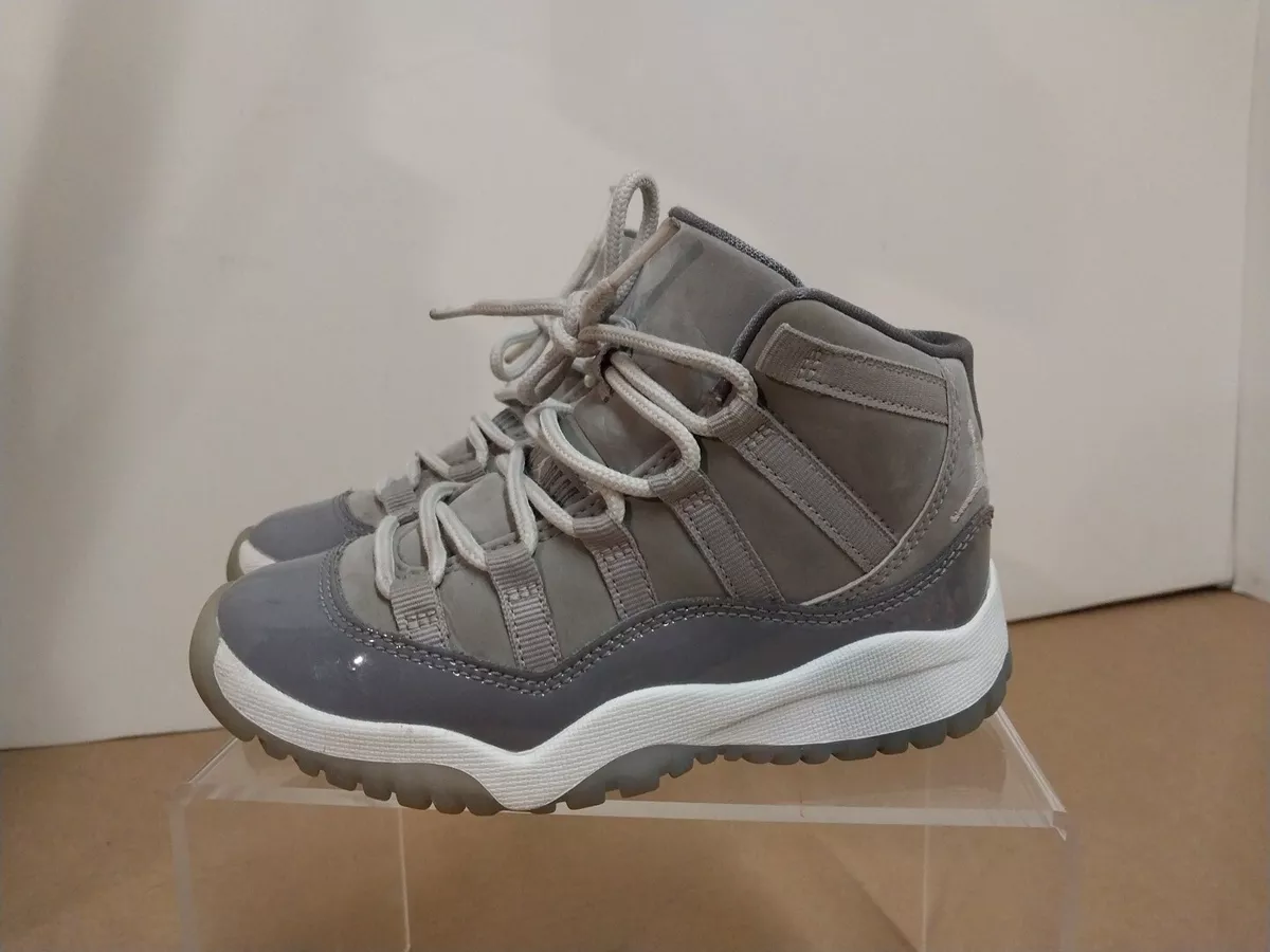 Nike Air Jordan 11 Retro Cool Grey Kid s Size 11C Gently Used