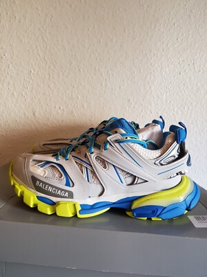 Balenciaga Track Sneaker Grösse 39 2X Getragen Grey/Blue/Yellow