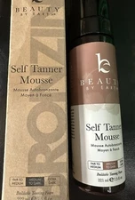 New Beauty by Earth Best Self Tanner Mousse Medium to Dark 7.5 fl oz / 222ml 