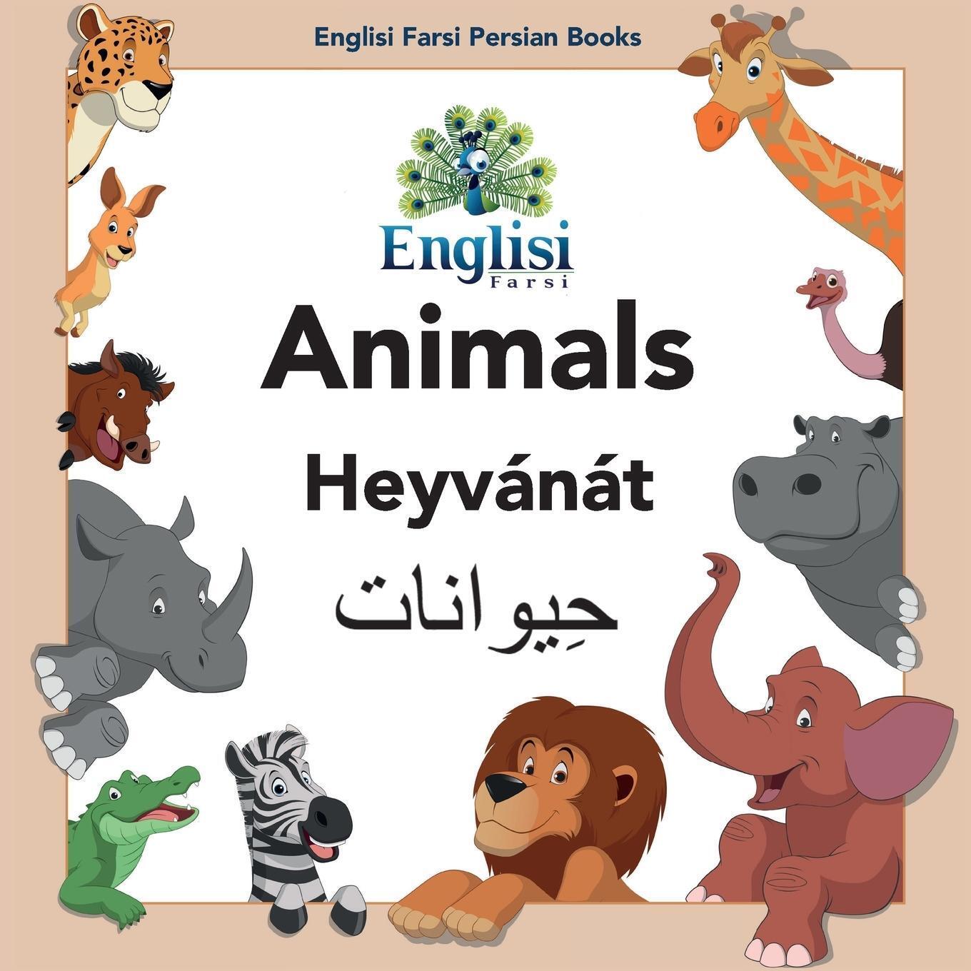 Thumbnail - Englisi Farsi Persian Books Animals Heyvánát Mona Kiani Taschenbuch