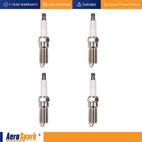 Set of 4 Spark Plugs for Buick Enclave Chevrolet Impala Cadillac CTS