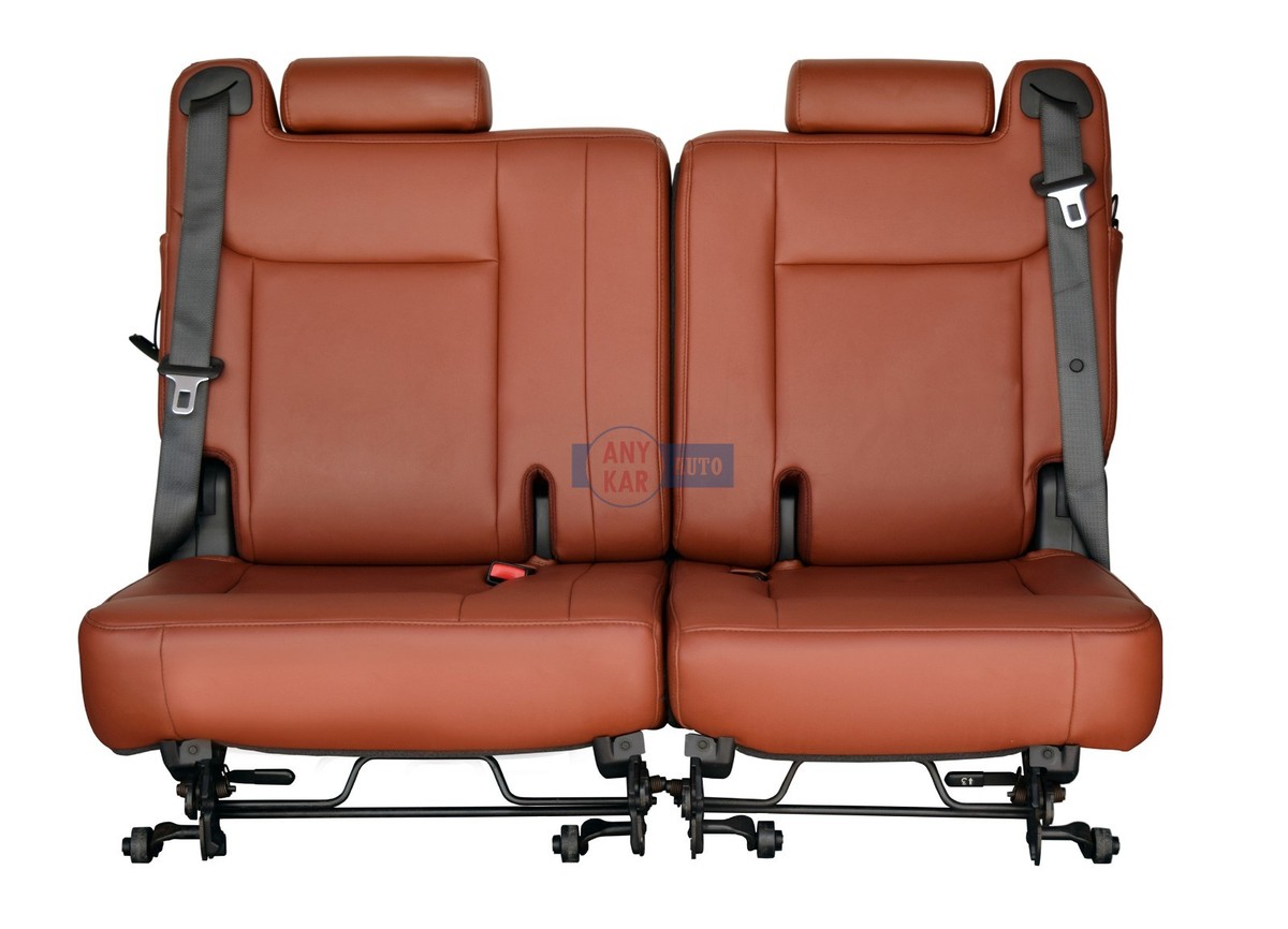 2008-2009 Hummer H2 3rd Row Seats | Brick Red Leather | Genuine