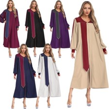 Women's Church Choir Robe Clergy Split Dress Liturgical Vestment Graduation Gown