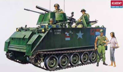 Academy 1/35 M113A1 APC Vietnam War Plastic Model Kit #13266