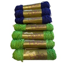 Bucilla Halo Boucle Yarn, Lot Of 7