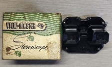 Vintage Sawyer's Bakelite View-Master Stereoscope Viewer w/ Box