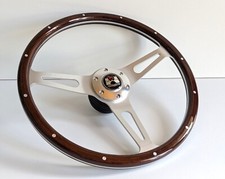 Steering Wheel Wood Fits For Vw Wolfsburg Used Bus Transporter T25 T3 80-93 Steering Wheel Wood Fits For Vw Wolfsburg Used Bus Transporter T25 T3 80-93
