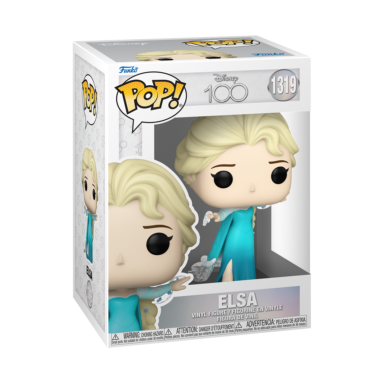 7024787 Merchandising Disney: Funko Pop! - 100Th Anniversary - Elsa (Vinyl Figur