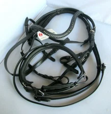 Kieffer Black Snaffle Bridle Orion 269
