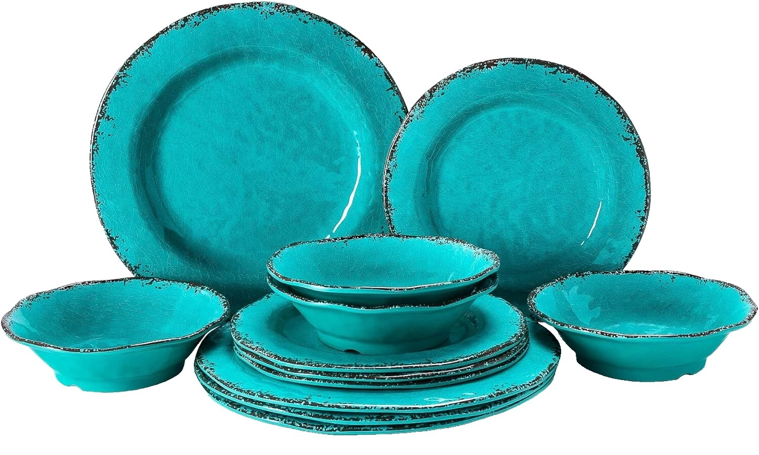 Placa de madera Servicio de Cena Conjuntos