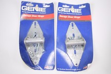 Lot of 2 Genie #4 position garage door hinge  - one open missing nuts