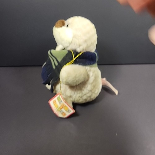 GUND Heads and Tales Plush Walrus Gray Stuffed Animal Toy with Scarf & Tags 5" - Picture 2 of 10
