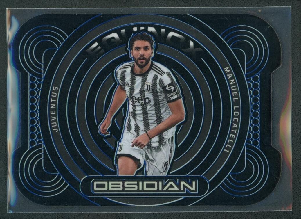 2022-23 MANUEL LOCATELLI 19/20 PANINI OBSIDIAN DIE-CUT EQUINOX