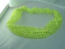 LIME GREEN ELASTIC HEADBAND HAIRBAND HAIR ACCESSORY