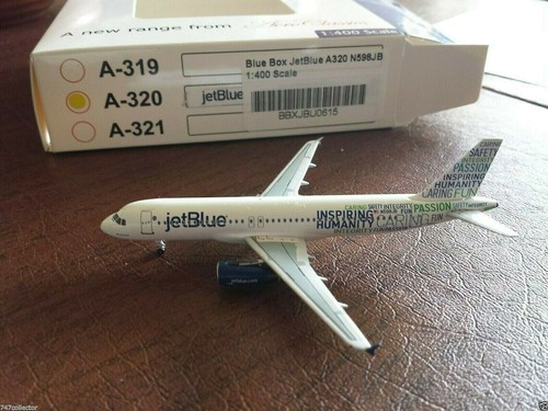Aeroclassics JetBlue Airways A320-232 1:400 ACN598JB 15th Anniversary Clr N598JB