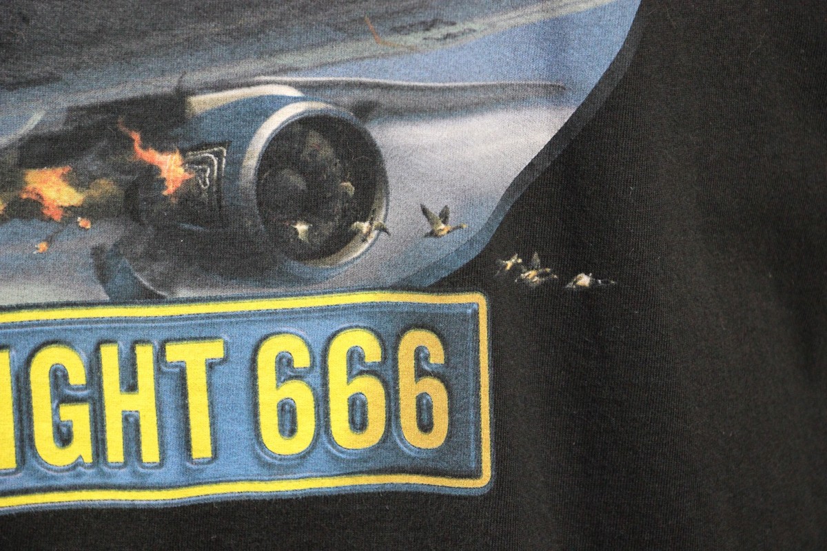 アイアンメイデン Flight 666 Tシャツ XL IRON MAIDEN Flight 666 The Movie 2009 Double-sided print