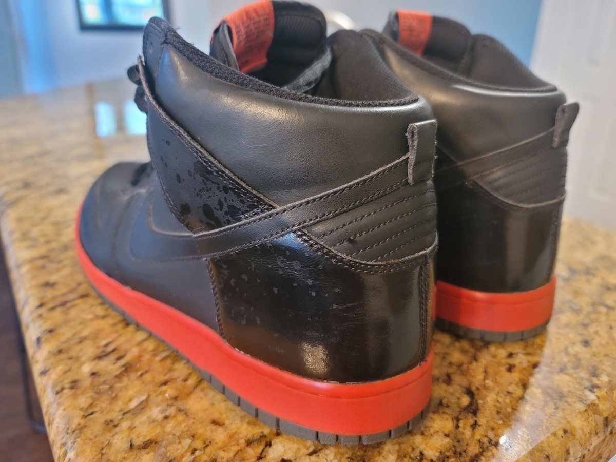 Size 12 - Nike Dunk High Black - 344648-002 for sale online | eBay