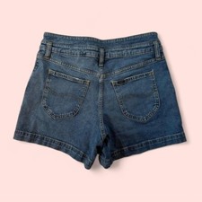 Vintage 90s Lee Women's High Waisted Denim Jean Shorts - Vintage Jean Shorts