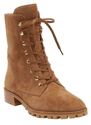 Stuart Weitzman Men\'s Suede Western Boot - Beige Stuart Weitzman Lowland Over The Knee Boot Taupe Beige Suede  main image 2