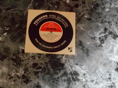 FLEXI DISC,  FEDDERS AIR CONDITIONER AND BOOKLET.