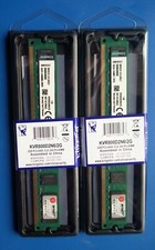 2 MODULI DI MEMORIA RAM KINGSTON 4 GB (2 x 2 GB) DDR2 800 MHz DIMM PC2 - desktop