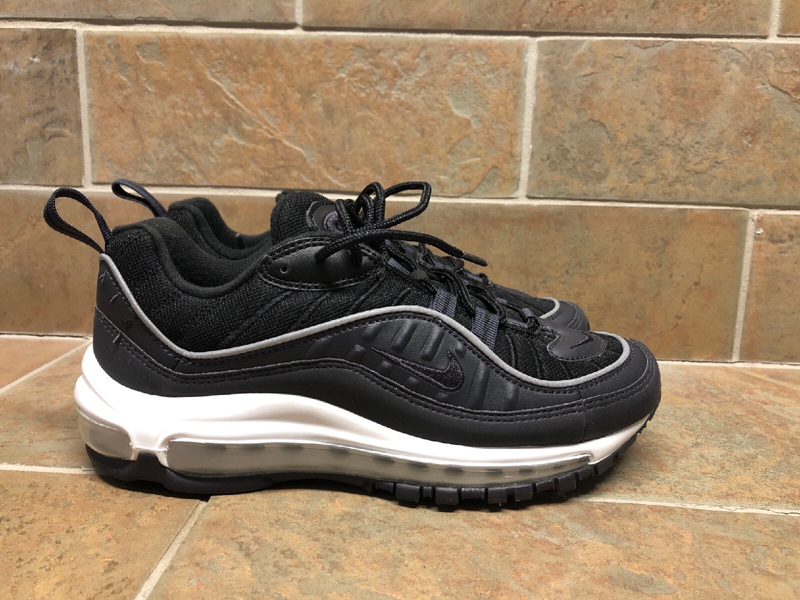 Nike Air Max 98 GS Oil Grey/Black BV4872-002 Size 6Y