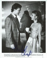 Michael O'Keefe signed B&W 8X10 Original Still Photo - Caddyshack