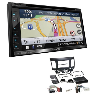 Kenwood Navi Apple CarPlay für Mitsubishi Lancer VIII und Sportsback OEM Radio