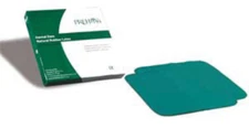 House Brand RU104 Premium Rubber Dental Dam 6" x 6" Medium Green 36/Pk