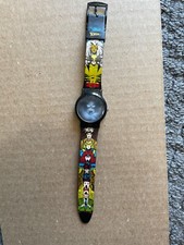 Reloj holograma Marvel X-Men Superhéroe Wolverine de Innovative Time 1995 sin usar, en caja