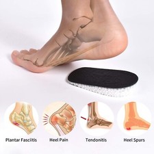 Pair of Heel Cushions Popcorn Foam Heel Pads Heel Inserts Heel Cups