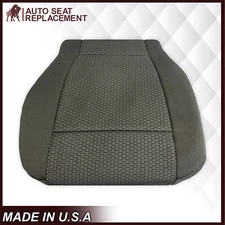 2018 Ford F250 F350 XLT Driver Side Bottom Cloth Fabric Material Seat Cover Gray