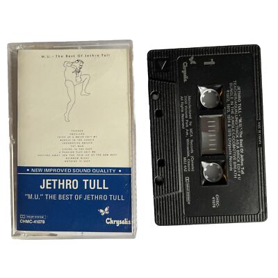 Vintage Jethro Tull - M.U. - The Best of Jethro Tull Cassette Tape
