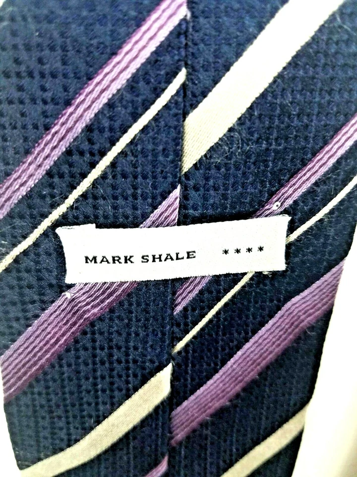 Corbata para hombre Mark Shale diseñada en Italia hecha en EE. UU. Foto 4 de 4