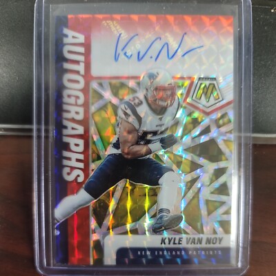 kyle van noy mosaic autograph no. A-KVN color match