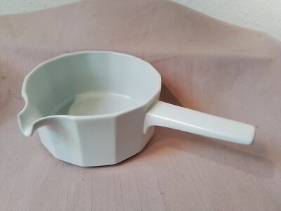 Rosenthal Porzellan, Topf,Stieltopf,Polygon,Saucepan,feuerfest weiß,Studio-Linie
