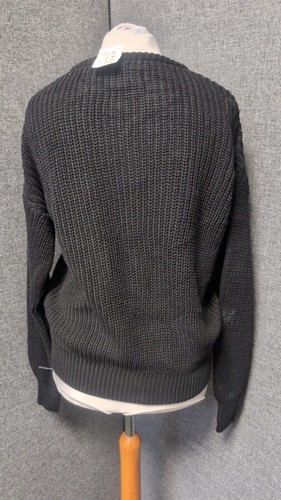 American Apparel Fisherman Jumper Black UK M LN056 EE 01 - Picture 4 of 5