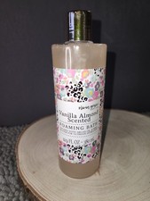 New Olivia Grace Vanilla Almond Foaming Bath 12.9 Oz Cruelty Free
