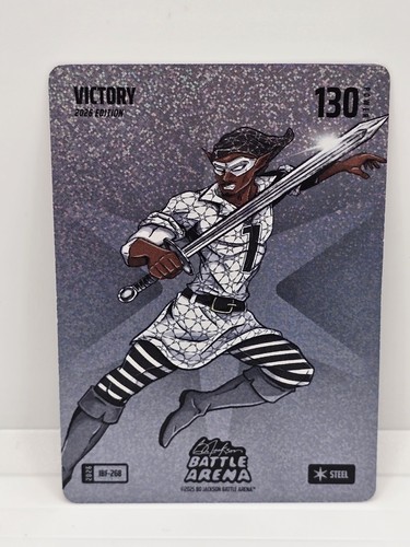 Bo Jackson Battle Arena Battlefoil Steel Victory #25 Victor Wembanyama