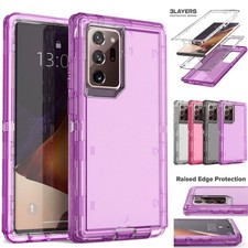 Clear Case For Samsung Galaxy Note20 Ultra/Note20 5G Heavy Duty Shockproof Cover