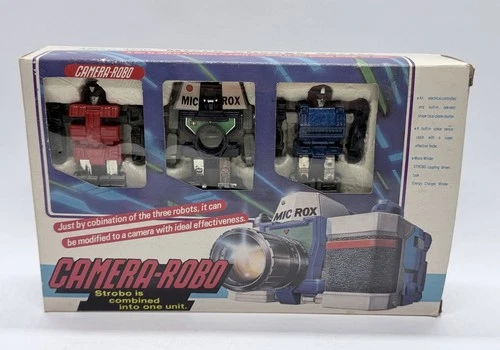 1980 Takara Transformers Diaclone MC-05 Camera Robo Microx Complete Boxed