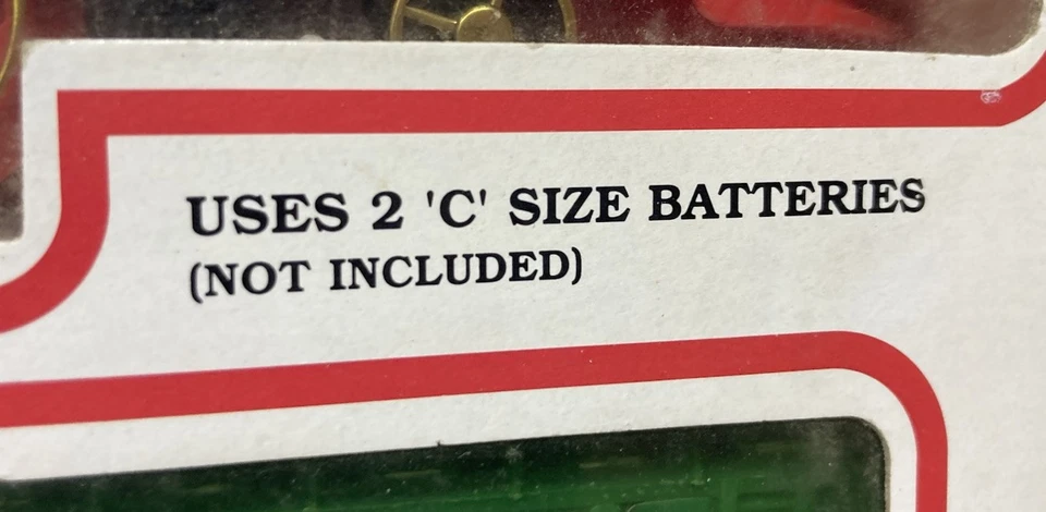 Vtg NEW Kay Bee Toys FORTY NINER Train Set Smoke Lights Sound O Guage - AS IS - Image 3 of 4