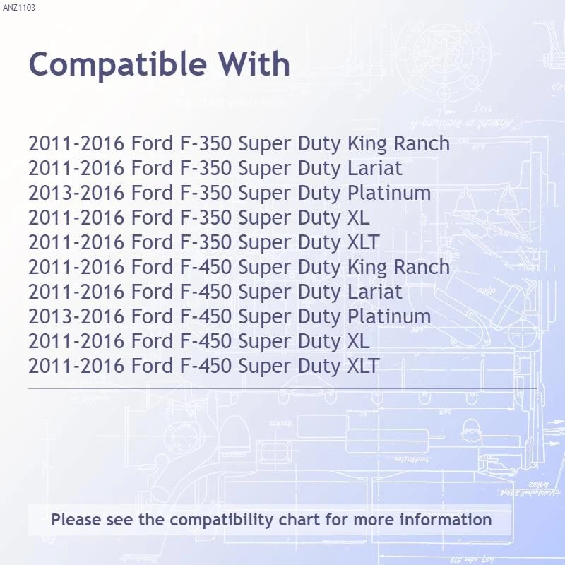 Lente de humo ámbar/rojo LED luces de guardabarros dobles para Ford F-350 Super Duty 2011-16 Foto 2 de 2