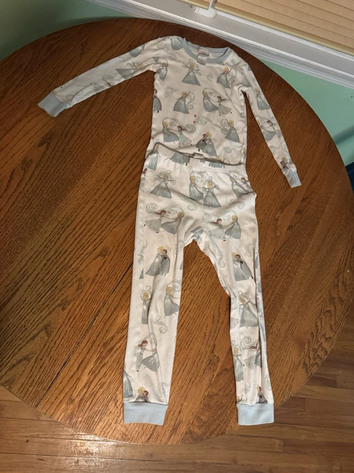 Disney, Frozen Talla 6, Anna Y Elsa Suave Cómodo Pijama Foto 2 de 4