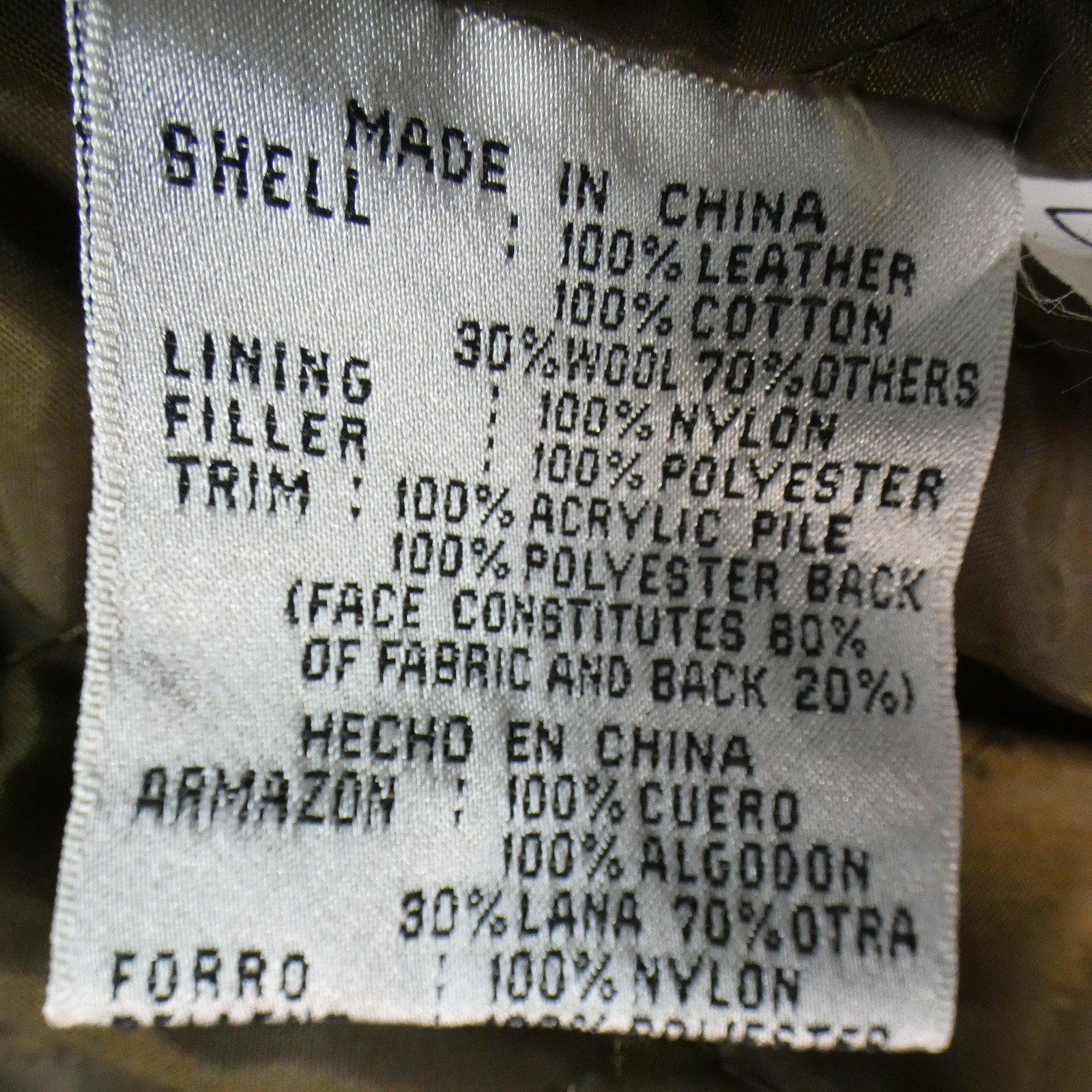 Vintage Patchwork Suede Leather Wool Jacket Women… - image 17